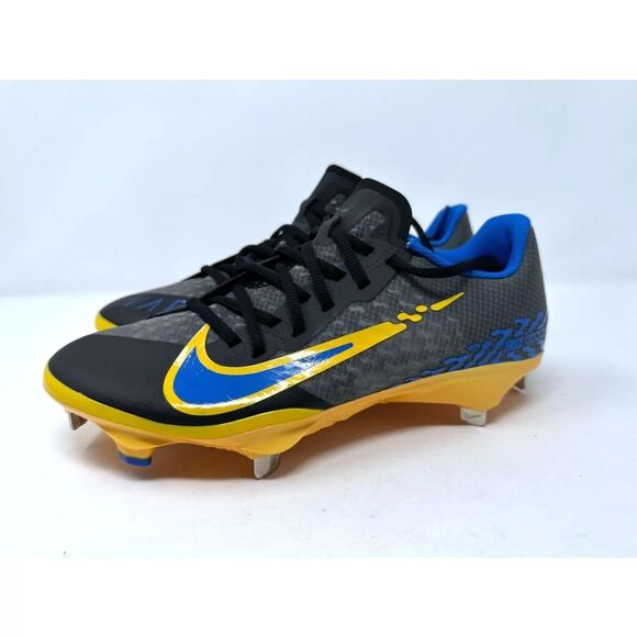 Nike React Vapor Ultrafly Elite 4 UCLA Baseball Cleats DR0211-001 Men 7 / Wm 8.5 - Picture 1 of 6